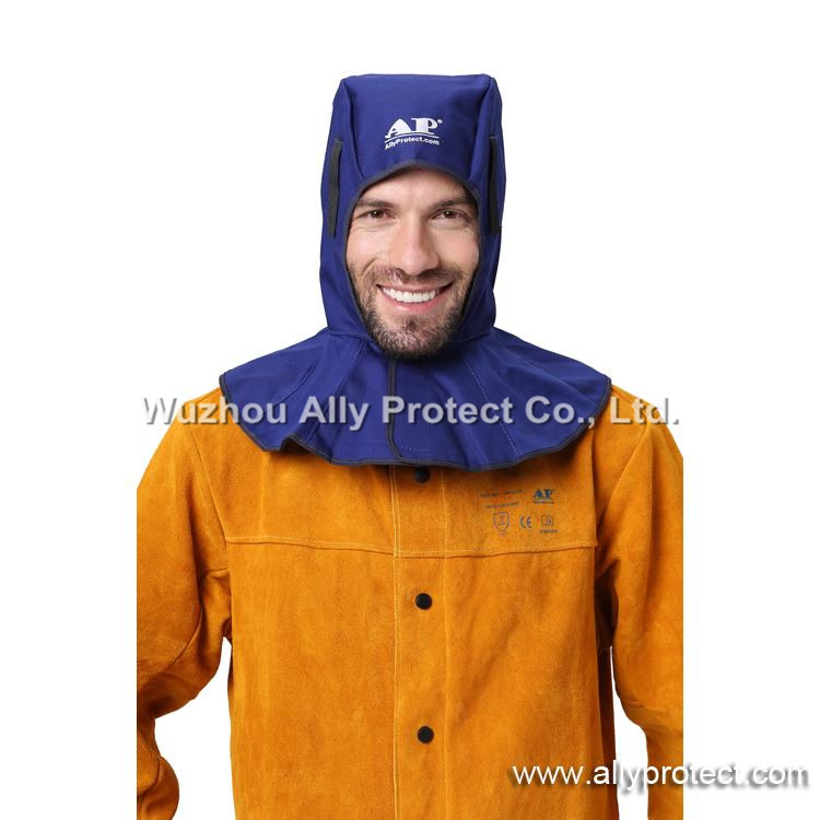 AP-6680 Blue Flame Retardant Full Protective Hood